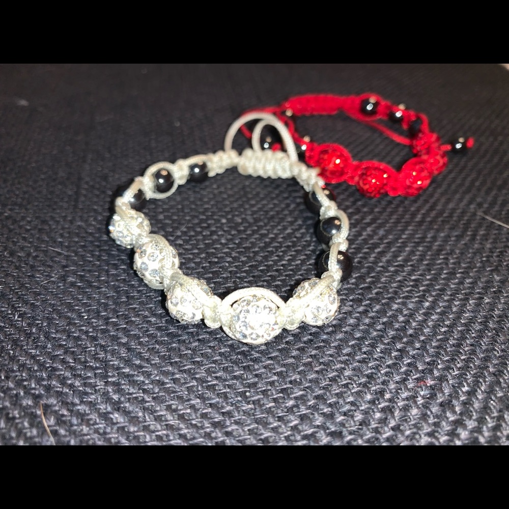 🌹 2 rhinestone bracelets set - Picture 2 of 4